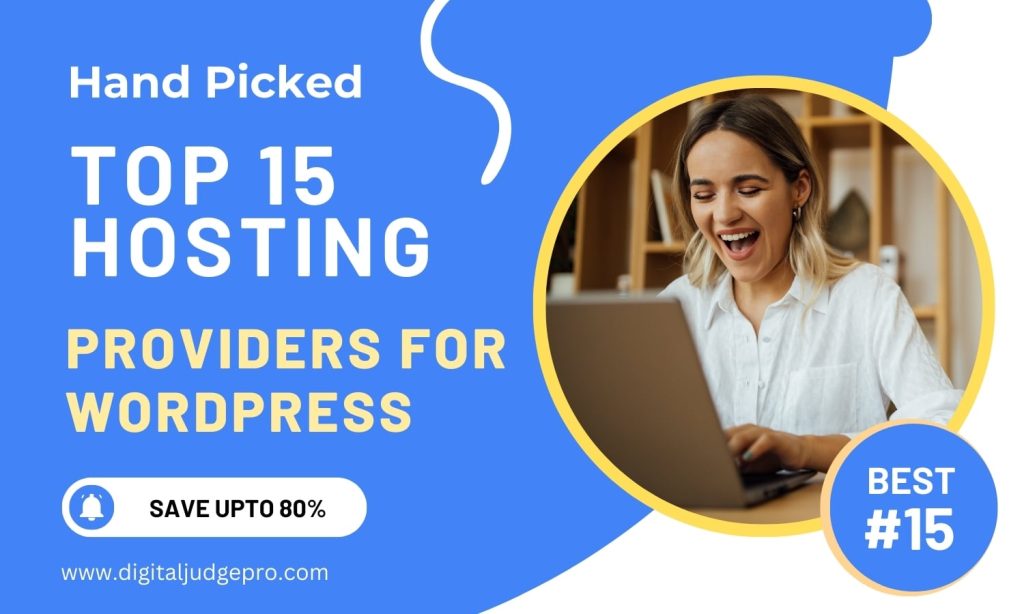 15 Best Domain Hosting for WordPress In 2024 Ultimate Comparison Guide | Hand Picked Top 15 Hosting Providers For WordPress